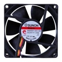 SUNON ME80202V1-000C-G99 DC 24V 1.54W 2 Wires / 3 Wires Axial Cooling Fan