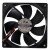 JAMICON JF1225B2UR-R DC 24V 0.28A 12025 Brushless Axial Cooling Fan