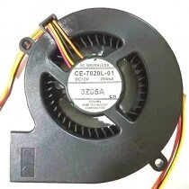 Toshiba CE-7020L-01 DC 12V 250mA 4 Wires Blower Cooling Fan
