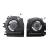 CPU & GPU Fan for HP Envy 15-EP TPN-Q237 M04777-001 M04776-001