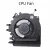 CPU & GPU Fan for HP Envy 15-EP TPN-Q237 M04777-001 M04776-001