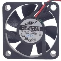 ADDA AD0412LB-G70 12V 0.07A 2 Wires 4010 DC Brushless Axial Fan