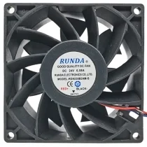 RUNDA RD9238B24M-S 24V 0.58A 2 / 3 Wires Cooling Fan