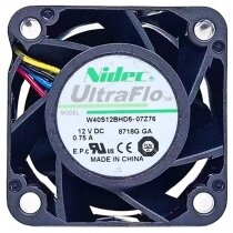Nidec UltraFlo W40S12BHD5-07Z76 DC 12V 0.75A 4028 Axial Cooling Fan