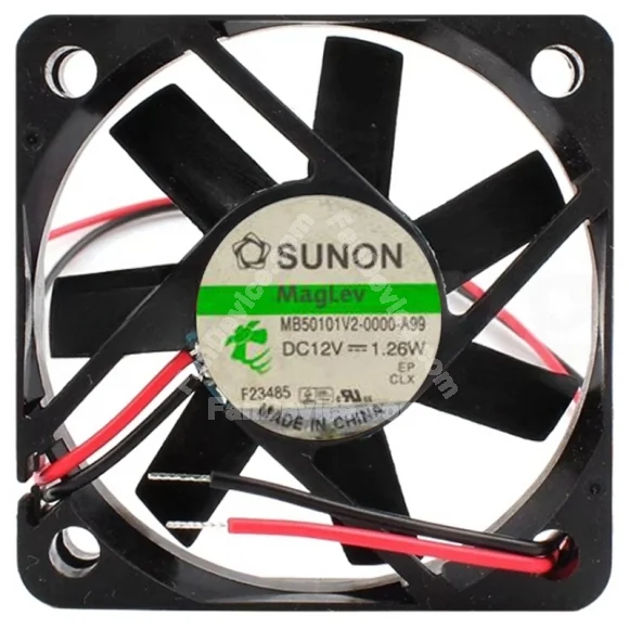 Sunon MB50101V2-0000-A99 12V 1.26W 2 Wires Cooling Fan