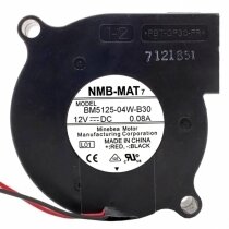 NMB-MAT BM5125-04W-B30 12V 0.08A 2 Wires Blower Fan