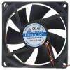 JAMICON JF0825S1M-R 12V 0.15A Sleeve Bearing Axial Fan