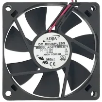ADDA AD0712HS-D71 12V 0.25A 2 Wires Axial Cooling Fan