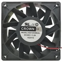 CROWN AGD12038B24L 24V 1.2A 2 / 3 / 4 Wires Cooling Fan