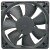 Magic MGA12012MB-O25 12V 0.30A 2 Wires Axial Cooling Fan
