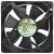 Magic MGA12012MB-O25 12V 0.30A 2 Wires Axial Cooling Fan