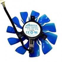 APISTEK GA91O2U 12V 0.40A 4 Wires Axial Cooling Fan