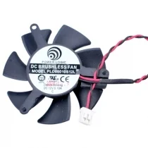 PowerLogic PLD05010S12L 12V 0.10A 2 Wires Cooling Fan