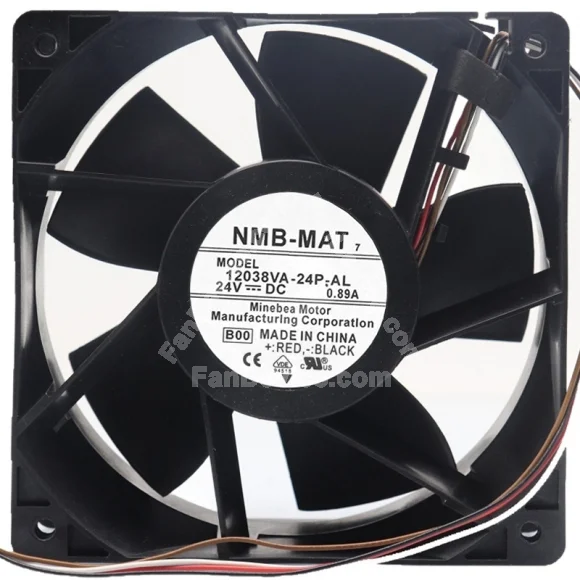 NMB-MAT 12038VA-24P-AL 24V 0.89A Axial Cooling Fan