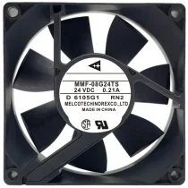 Mitsubishi MMF-08G24TS RN2 24V 0.21A 3 Wires Axial Fan