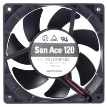 Sanyo 9G1224F402 24V 0.10A 2 Wires Axial Cooling Fan
