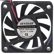 SENSDAR SD6010M1B 12V 2.0W 2 Wires Axial Cooling Fan