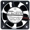Sanyo 109R0624F403 24V 0.05A 2 Wires Axial Cooling Fan