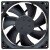 Yate Loon D80SM-24 24V 0.14A 2 Wires Axial Cooling Fan