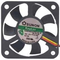 Sunon GM0504PEV1-8 5V 0.4W 2 / 3 Wires Maglev Cooling Fan