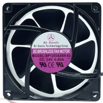 Bi-Sonic BP1203824H-03 24V 0.80A 2 Wires Cooling Fan