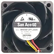 Sanyo 9HV0612P1J006 DC 12V 2.7A 4 Wires Axial Cooling Fan