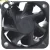 NMB 04028DA-12L-AU DC 12V 0.2A 4 Wires Axial Cooling Fan