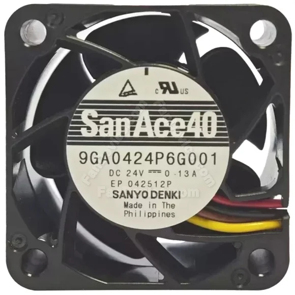 Sanyo 9GA0424P6G001 24V 0.13A 4 Wires PWM Axial Cooling Fan