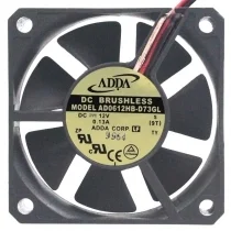 ADDA AD0612HB-D73GL 12V 0.13A DC Brushless 3 Wires Axial Cooling Fan
