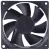 RUNDA RS8025S12L DC 12V 0.20A 2 Wires Axial Cooling Fan