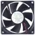 RUNDA RS8025S12L DC 12V 0.20A 2 Wires Axial Cooling Fan