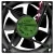 ADDA AD08024MX257004 DC 24V 0.06A 2 Wires Axial Cooling Fan