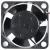NMB-MAT 1608VL-05W-B50 DC 24V 0.09A 2 Wires Axial Cooling Fan