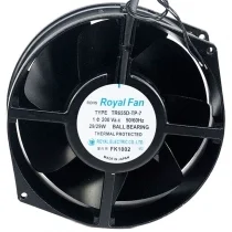 Royal Fan TR655D-TP-7 200V 29/29W Ball Bearing Thermally Protected Cooling Fan