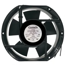 Costech A17C23HWB P00 230V 28/31W Ball Bearing Thermal Protected Cooling Fan