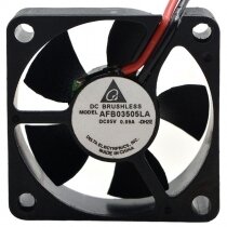 Delta AFB03505LA DC 5V 0.09A 2 Wires Brushless Axial Cooling Fan