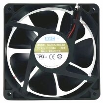 AVC DATA1238B2U DC 12V 1.56A 2 Wires Ball Bearing Axial Cooling Fan