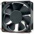 AVC DATA1238B2U DC 12V 1.56A 2 Wires Ball Bearing Axial Cooling Fan