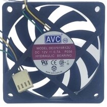 AVC DE07015R12U DC 12V 0.7A 7015 Hydraulic Bearing Axial Cooling Fan