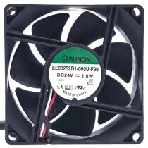Sunon EE80252B1-000U-F99 DC 24V 1.8W 2 Wires / 3 Wires Axial Cooling Fan