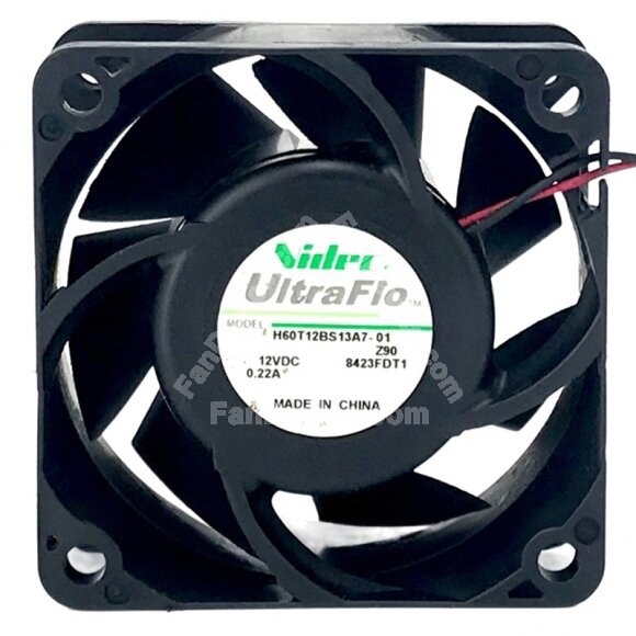 Nidec UltraFlo H60T12BS13A7-01Z90 DC 12V 0.22A Axial Cooling Fan