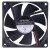 SANONDA KF8025SH12B DC 12V 0.7A 2 Wires Brushless Axial Cooling Fan