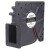 SANONDA KFFB12032M12B DC 12V 1.0A IP68 Waterproof Blower Cooling Fan