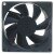 SNOWFAN YY8025H24S DC 24V 0.18A 2 Wires Axial Cooling Fan