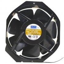 AVC D3KB1738BAH3WAW AC 220V 0.27/0.25A 2 Wires Ball Bearing Axial Cooling Fan