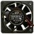 ONG HUA HA6015M12F-Z DC 12V 0.27A 2 Wires Axial Cooling Fan