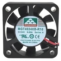 Protechnic MGT4024XB-R10 DC 24V 0.09A 2 / 3 Wires Axial Cooling Fan