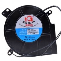 MIN QUAN MQ12032HBL AC 220V 0.14A 22W 2 Wires Blower Cooling Fan