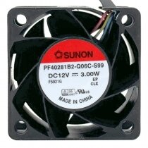 Sunon PF40281B2-Q06C-S99 DC 12V 3.00W 4 Wires Axial Cooling Fan