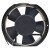 QF QF17250HBL2 AC 220V 0.23A 2 Wires Axial Cooling Fan
